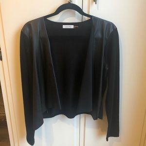 Black Calvin Klein Jacket.